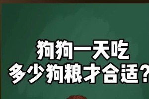 合适的狗粮喂食量，保证狗狗健康成长（以体重为指导，每天喂食适量狗粮）