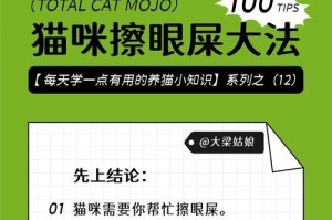 猫咪为什么会出现眼屎？（探究猫咪眼屎的成因及处理方法）